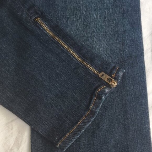 J Brand Phoebe Rookie Low Rise Dark Wash Jeans Size 27 NWOT - Picture 3 of 8